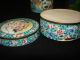 Three Chinese Antique Cloisonne Boxes At One Price Boxes photo 3