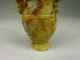 Js397 Rare,  Chinese Old Jade Handmade Engraving Beast Cup Other photo 2