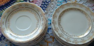 Antique Gold China Dishes photo