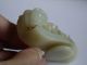 Chinese White Jade Carving Belt Hook Other photo 10