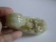Chinese White Jade Carving Belt Hook Other photo 11
