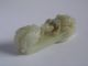 Chinese White Jade Carving Belt Hook Other photo 2