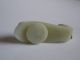 Chinese White Jade Carving Belt Hook Other photo 8
