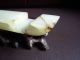 Chinese White Jade Carving Sword Slide Other photo 10