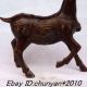Chinese Bronze Sika Deer Gods Sculpture Horses photo 11