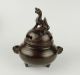 Chinese Bronze Incense Burner W Ming Dynasty Xuande Mark Incense Burners photo 1