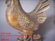 Js552 Rare,  Chinese Bronze Engraving Cock Other photo 2