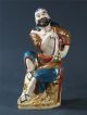 Unusual Old Chinese Ceramic Statue Figure Of Monk Early 20thc Republic Men, Women & Children photo 1