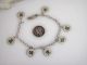 Vintage Chinese Sterling Silver 7 Charm Bracelet~happiness~health~wealth~love. . . Bracelets photo 2
