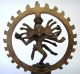 Brass Figurine Of The Hindu Goddess Kali - Circa 1940 India photo 3