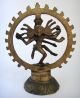 Brass Figurine Of The Hindu Goddess Kali - Circa 1940 India photo 4