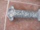Chinese Bronze Old Sword Knife Exquisite Carved Handle&blade Fancy Heavy Swords photo 2
