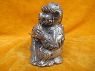 Copper Monkey Statues Shining Chinese Old Ancient photo