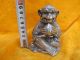 Copper Monkey Statues Shining Chinese Old Ancient Monkeys photo 2