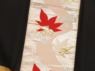 Japanese Kimono Fukuro Obi,  Fine photo