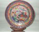 Interesting & Decorative Chinese Late 18th/ Early 19th Cen.  Clobbered Plate Plates photo 3