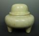 Chinese Antique Vintage Hand Carved Incense Burner With Lid Cover Incense Burners photo 3