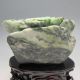 100% Natural Chinese Dushan Jade Hand - Carved Statue - - Crane Nr/pc1874 Other photo 5
