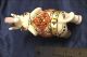 24kt Gold Trim Hand Painted Good Marble Luck Elephant India photo 2