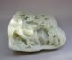 Fine Chinese Hetian Jade Carved Pine Trees Old Man Statue Other photo 10