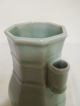 27.  A Chinese Celadon Vase With Handles Late Qing Other photo 5