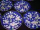 A Set Of 8 Antique Chinese Cloisonné Dishes Plates photo 2