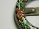 Antique Chinese Silver Cloisonne Enamel Flower Clip Other photo 2