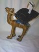 Antique Vintage Handtooled Middle Eastern Arab On Leather Camel 10 