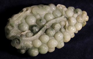 Jadeite Carving Grapes photo