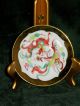 Vtg Chinese Tea Saucers (2) ~ Stunning Hand - Painted ~ Dragon Griffon ~ Guilding Plates photo 2