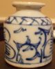 Antique Vintage Chinese Porcelain Pottery Inkwell From Old Estate Other photo 1