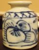 Antique Vintage Chinese Porcelain Pottery Inkwell From Old Estate Other photo 2