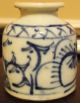 Antique Vintage Chinese Porcelain Pottery Inkwell From Old Estate Other photo 4