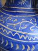 Very Interesting Sgraffito Decorated Islamic Pottery Jug Middle East photo 3