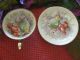 Gorgeous Maru Ichi Hand Painted Gold Teacup & Saucer W/ Fruit & Fern Design Glasses & Cups photo 1