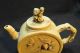 Antique Yixing Chinese Teapot Monkeys And Bat Marked On Bottom Teapots photo 2