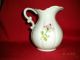 Antique Rose Pitcher With Gold Accents Boxes photo 1