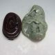 100% Natural Hetian Jade Certification Authority - - - Pine&old Peoplenr/xb1678 Other photo 8