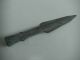 Chinese Weapon Bronze Sword Spearhead Round Handle Old Other photo 5