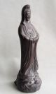 Old Chinese Yixing Violet Arenaceous Goddess Of Mercy Statue Other photo 1