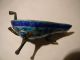 Antique Chinese Cloisonne Enamel Footed Tea Scoop Extra Large Other photo 8