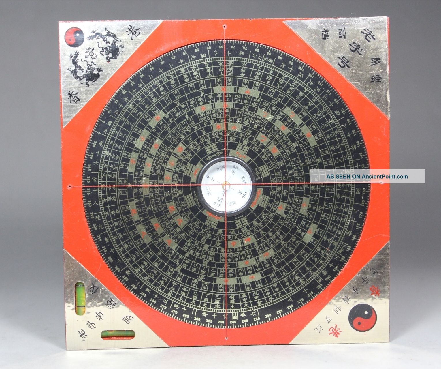 Chinese Old Wonderful Handwork Natural Sine Compass Instrument Collectable Other photo