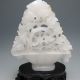 100% Natural Afghan Jade Hand - Carved Statue - - - Chrysanthemum Nr/pc1732 Other photo 5
