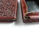 Antique Chinese Carved Cinnabar Boxes photo 7