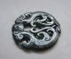 Chinese Hetian Black Green Jade Hollow Out Carved Phoenix Pendant Nr Other photo 4