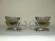 Asian Design Silverplate Cups With Lotus Leaf Bases Glasses & Cups photo 5