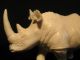 Ox Bone 象牙 Figure Carving Of A Rhino 70 Gram 8.  8 Cm X 4.  3 Cm Excellent Elephants photo 10