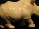 Ox Bone 象牙 Figure Carving Of A Rhino 70 Gram 8.  8 Cm X 4.  3 Cm Excellent Elephants photo 5