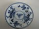 Antique Blue & White China Cherry Blossom Tea Plate Plates photo 1