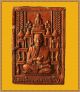 Real Thai Amulet Buddha Pendent Phra Somdej Tho Back Siwelee Jems&jade Very Rare Amulets photo 1
